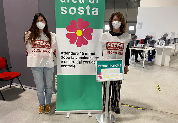INSIEME PER SUPPORTARE LA CAMPAGNA VACCINAZIONI